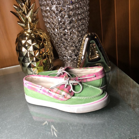 SPERRY Bahama 2 Eye Green Madra - Picture 1 of 1